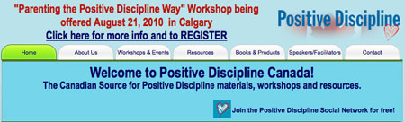 Positive Discipline Canada